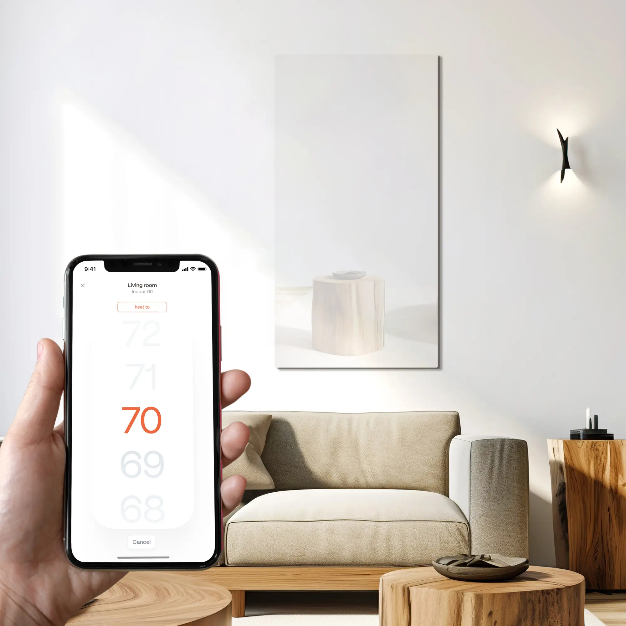 Kelvin – Chauffage Infrarouge Intelligent – Boldr Violet Mnemosyne