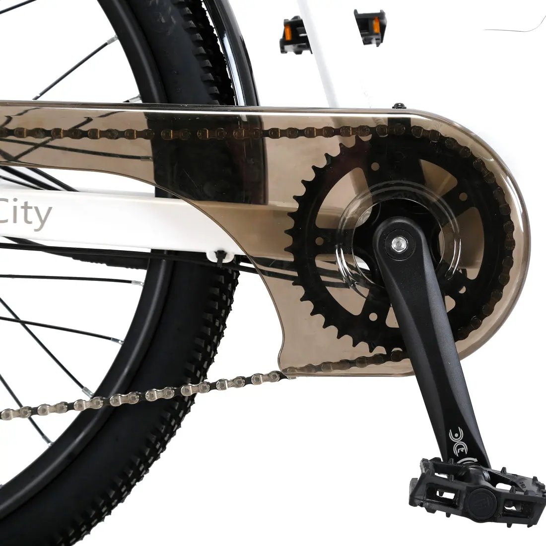 Vélo électrique CYSUM X-City – 26”, 250W, 48V, autonomie 100 km, cadre bas & design urbain Puce Hades