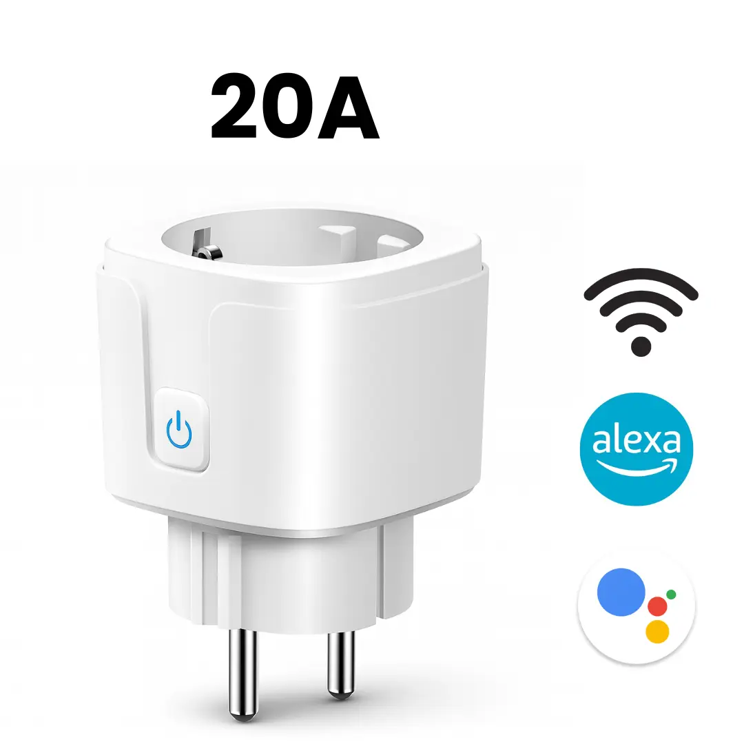 Prise connectée TNCE 16A/20A – Wi-Fi, suivi conso & minuteries Solunergis