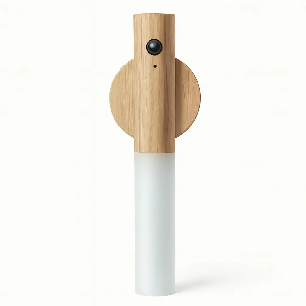 Lampe sans fil portable à détection de mouvement – capteur PIR auto, USB rechargeable Solunergis