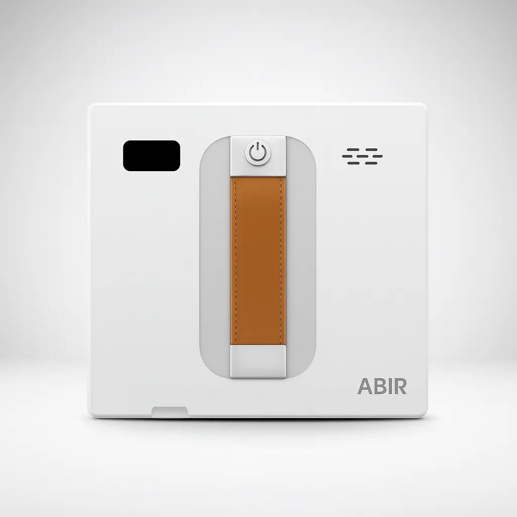 Robot lave-vitres ABIR WD8 – double pulvérisation, 3000 Pa, SLAM 4.0 & sécurité UPS Solunergis