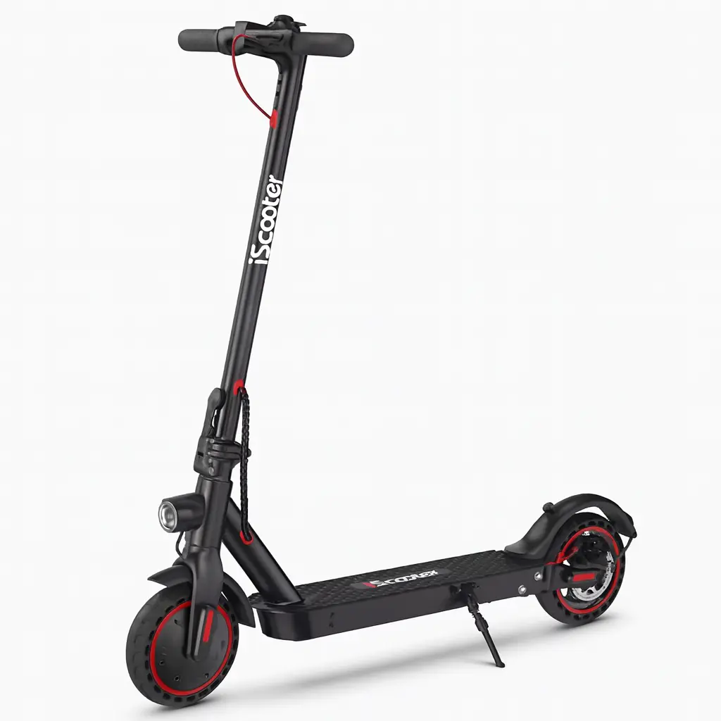 Trottinette électrique iScooter i9 – 350W, 36V 7,5Ah, pneus 8,5" nid d’abeille, jusqu’à 30 km Solunergis