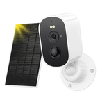 Caméra solaire Wi-Fi 1080P – batterie, détection PIR & audio 2-voies Solunergis