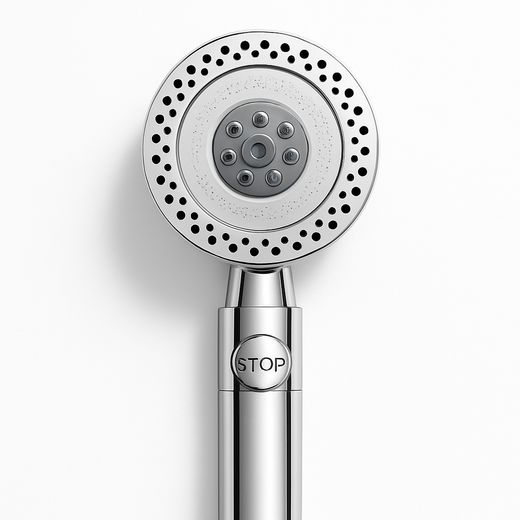 PJ532L- Pommeau de Douche Économique Haute Pression – 5 Modes + Filtre