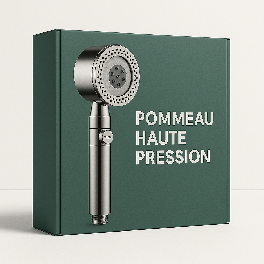 PJ532L- Pommeau de Douche Économique Haute Pression – 5 Modes + Filtre