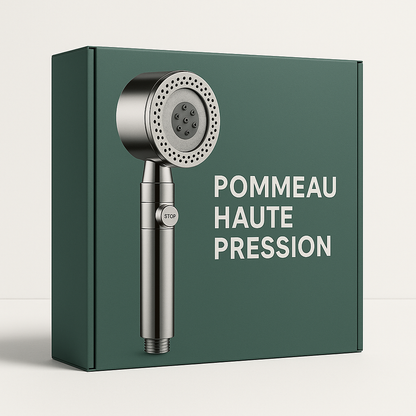 PJ532L- Pommeau de Douche Économique Haute Pression – 5 Modes + Filtre