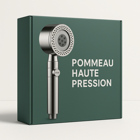 PJ532L- Pommeau de Douche Économique Haute Pression – 5 Modes + Filtre