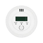 Détecteur de monoxyde de carbone (CO) – autonome sur piles, écran LCD & alarme 85 dB Solunergis