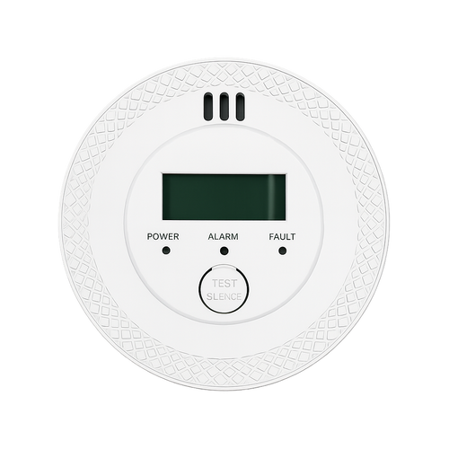 Détecteur de monoxyde de carbone (CO) – autonome sur piles, écran LCD & alarme 85 dB Solunergis