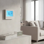 Thermostat digital pour chaudière gaz – programmable sur piles, montage mural Solunergis