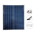 Kit panneau solaire 12 V – 500 W / 1000 W, contrôleur 100 A USB, polycristallin IP65 Solunergis