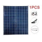 Kit panneau solaire 12 V – 500 W / 1000 W, contrôleur 100 A USB, polycristallin IP65 Solunergis