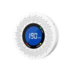 New Carbon Monoxide Standalone Detector CO Alarm With Screen Display Battery Powered CE Certified For Home Kitchen Office Use Solunergis