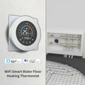 Thermostat WiFi Tuya – plancher chauffant électrique & chaudière eau/gaz, écran tactile LCD Solunergis