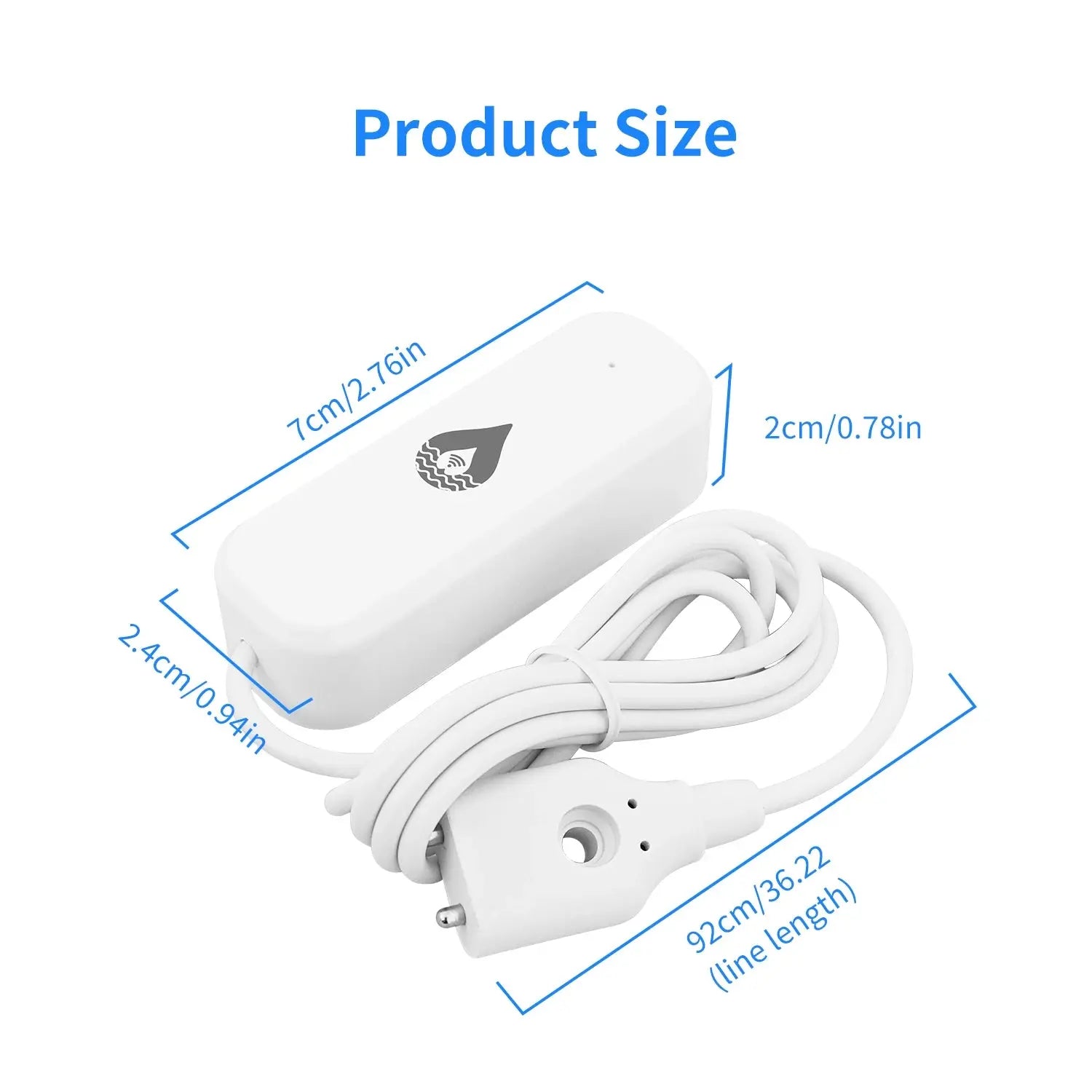 Tuya Zigbee WiFi Water Leak Alarm Flood Sensor Water Level Detector Smart Life APP Remote Monitoring Leak Alarm Safety Solunergis