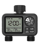 Minuterie d’arrosage digitale 2 sorties – A/B indépendantes, programmation flexible Solunergis