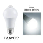 Ampoule LED E27/B22 à détection PIR – allumage automatique & économie d’énergie Solunergis