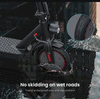 Trottinette électrique iScooter i9 – 350W, 36V 7,5Ah, pneus 8,5" nid d’abeille, jusqu’à 30 km Solunergis