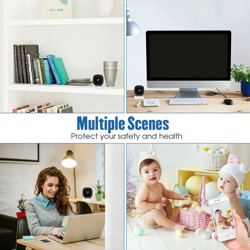 Xiaomi MIJIA – détection humaine & sonore, alertes en temps réel, enregistrement local 24/7 (jusqu’à 512 Go) Solunergis