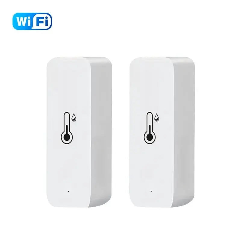 Tuya Wifi/Zigbee Temperature And Humidity Sensor Indoor Thermometer Smart Life Control For Home Work With Alexa Google Assistant Solunergis