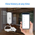 Tuya Zigbee WiFi Water Leak Alarm Flood Sensor Water Level Detector Smart Life APP Remote Monitoring Leak Alarm Safety Solunergis