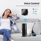 Thermostat WiFi Tuya – plancher chauffant électrique & chaudière eau/gaz, écran tactile LCD Solunergis