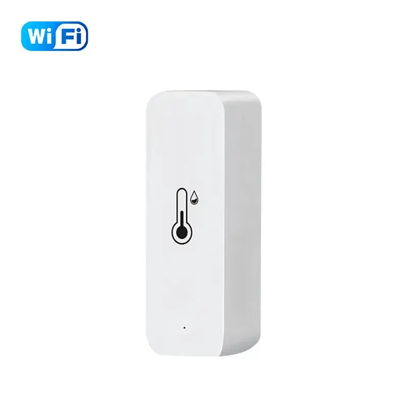 Tuya Wifi/Zigbee Temperature And Humidity Sensor Indoor Thermometer Smart Life Control For Home Work With Alexa Google Assistant Solunergis