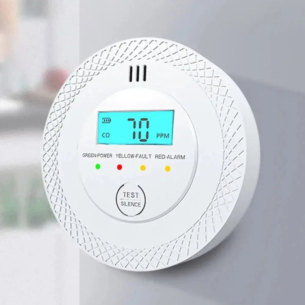 Alarme CO Alarme de monoxyde de carbone de haute qualité, capteur Intelligent de fumée CO