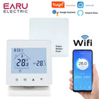 Thermostat RF sans fil – chaudière gaz, écran tactile & programmation, Wi-Fi (Smart Life/Tuya) Solunergis
