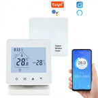 Thermostat RF sans fil – chaudière gaz, écran tactile & programmation, Wi-Fi (Smart Life/Tuya) Solunergis