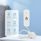 Tuya Zigbee WiFi Water Leak Alarm Flood Sensor Water Level Detector Smart Life APP Remote Monitoring Leak Alarm Safety Solunergis