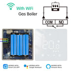Floor Heating Thermostat Tuya WiFi Programmable Temperature Controller for Electric Warm Gas Boiler Smart Life Work with Alexa Solunergis