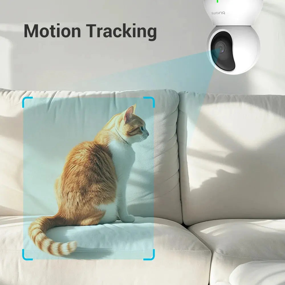 Baby Monitor 2K (3 MP) – détection de mouvement & audio bidirectionnel Solunergis