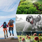 Minuterie d’arrosage digitale 2 sorties – A/B indépendantes, programmation flexible Solunergis