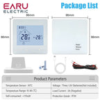 Thermostat RF sans fil – chaudière gaz, écran tactile & programmation, Wi-Fi (Smart Life/Tuya) Solunergis