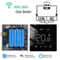 Floor Heating Thermostat Tuya WiFi Programmable Temperature Controller for Electric Warm Gas Boiler Smart Life Work with Alexa Solunergis