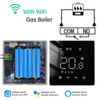Floor Heating Thermostat Tuya WiFi Programmable Temperature Controller for Electric Warm Gas Boiler Smart Life Work with Alexa Solunergis