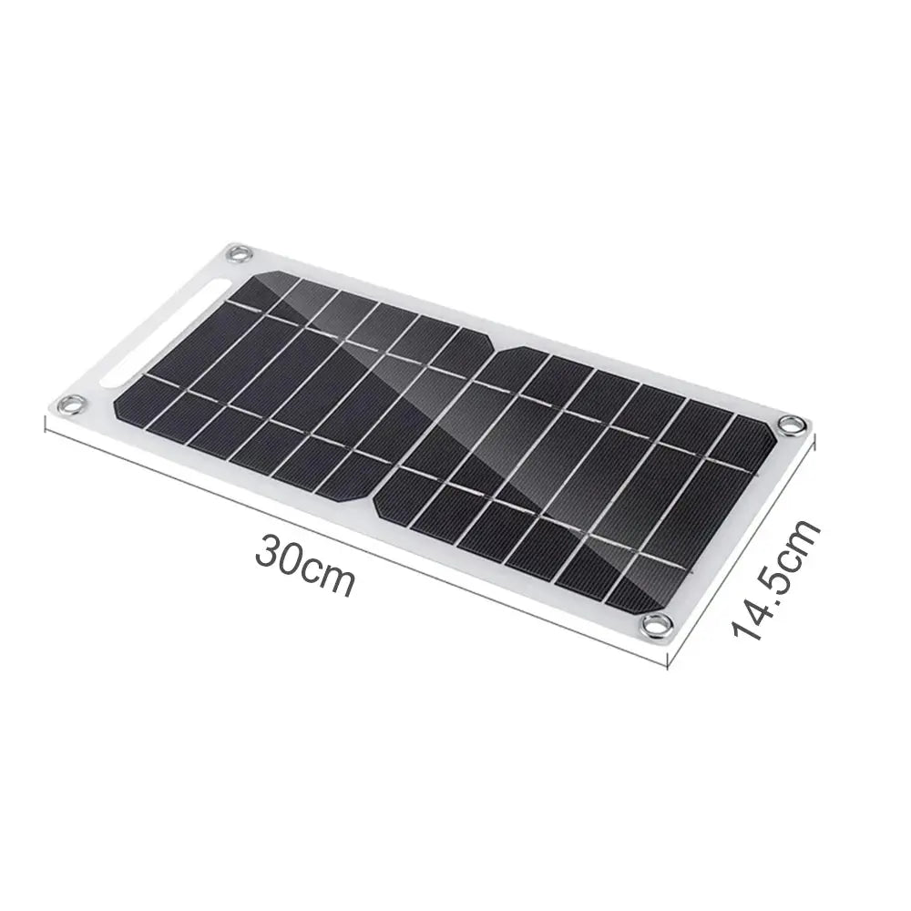 Panneau solaire portable 35 W (USB 5 V) – charge sûre & stable pour powerbank et smartphone Solunergis