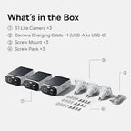 Caméra solaire Wi-Fi 2K – grand angle 135°, IP67, audio 2-voies & détection AI Solunergis