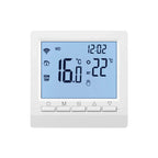 Digital Thermostat For Gas Boiler Room  Battery Programmable Heating Temperature Controller Boiler Thermostat Hand Wall Mount Solunergis