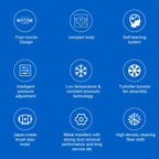 Robot lave-vitres Liectroux YW509 – pulvérisation d’eau auto, 3000 Pa, détection bordure Solunergis