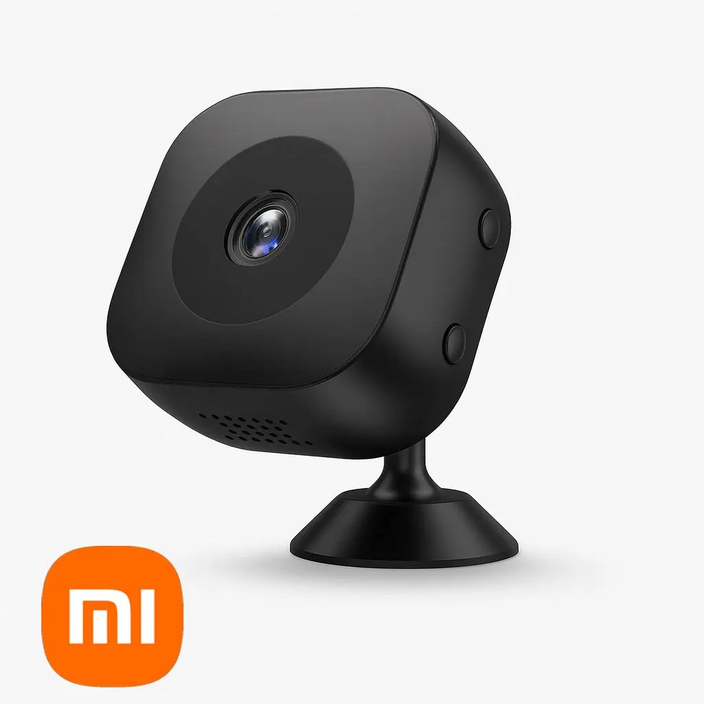 Caméra mini Wi-Fi Xiaomi (MIJIA) – 1080P, vision nocturne IR, détection de mouvement Solunergis
