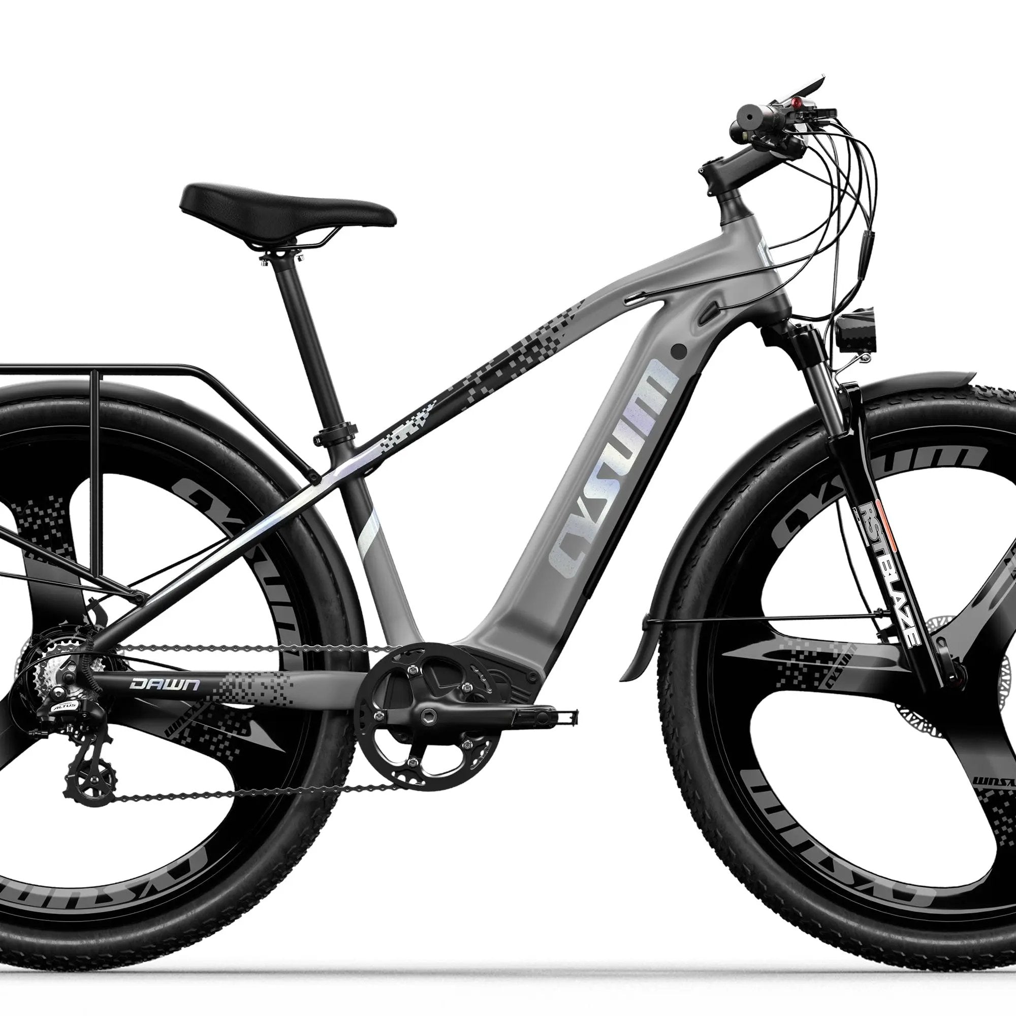 Vélo électrique urbain CYSUM CM520 – 29” aluminium, 500W, batterie 48V 14Ah, freins hydrauliques Puce Hades