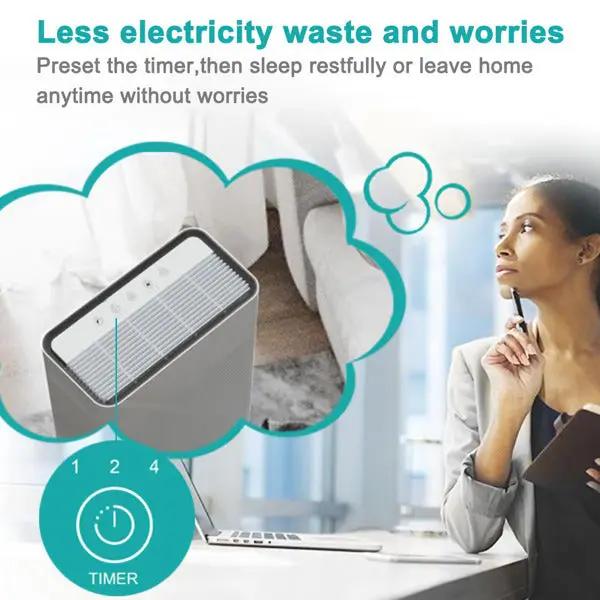 SimPure HP9 Air Purifier True HEPA Filter Air Cleaner Teal Simba