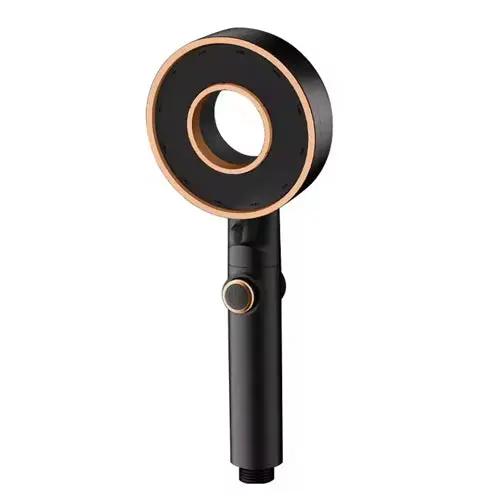 Pommeau de douche haute pression 3 modes – économie d’eau & bouton stop Solunergis