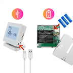 Thermostat RF sans fil – chaudière gaz, écran tactile & programmation, Wi-Fi (Smart Life/Tuya) Solunergis