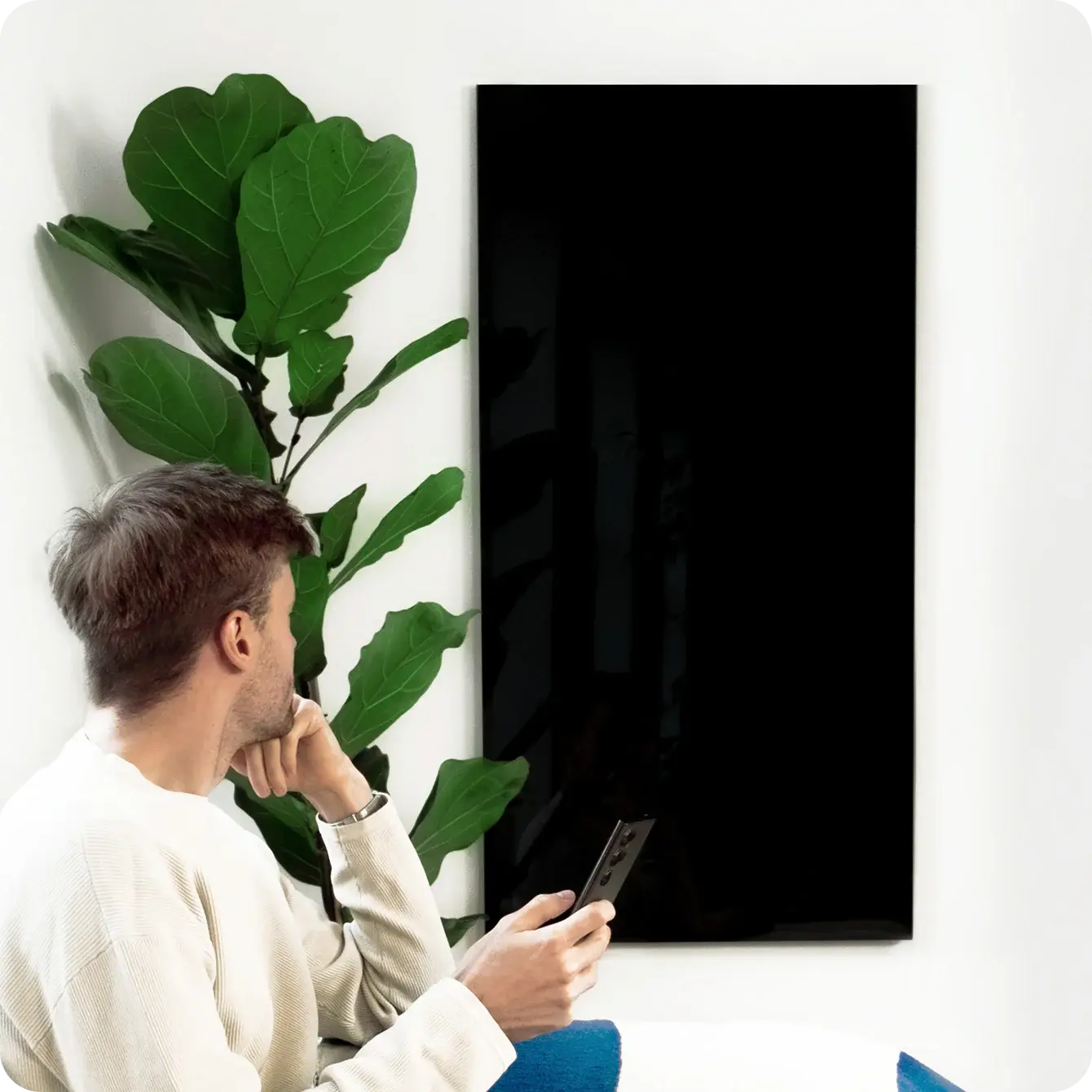 Kelvin – Chauffage Infrarouge Intelligent – Boldr Violet Mnemosyne