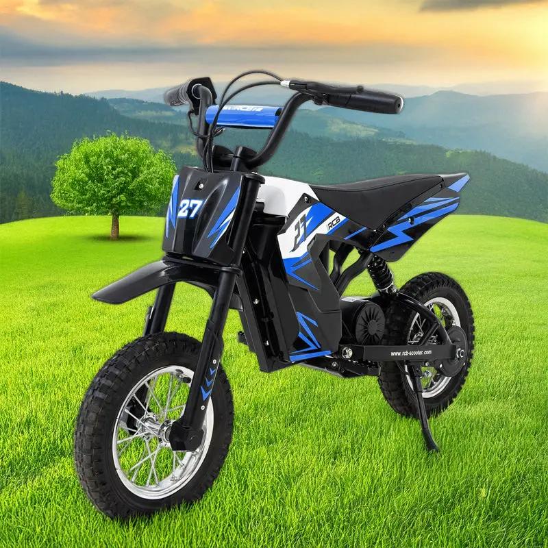 Moto électrique enfant RCB R9X – 36V 4Ah, jusqu’à 25 km/h & 15 km d’autonomie Solunergis