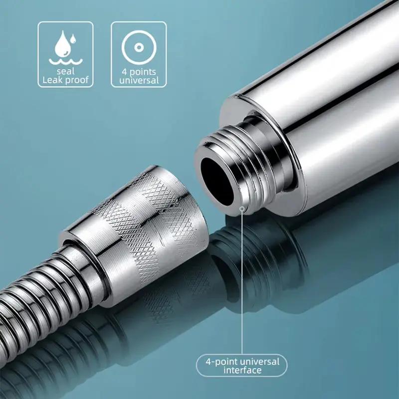 Pommeau de douche pressurisé filtrant – douchette à main, jet puissant & eau plus propre Solunergis