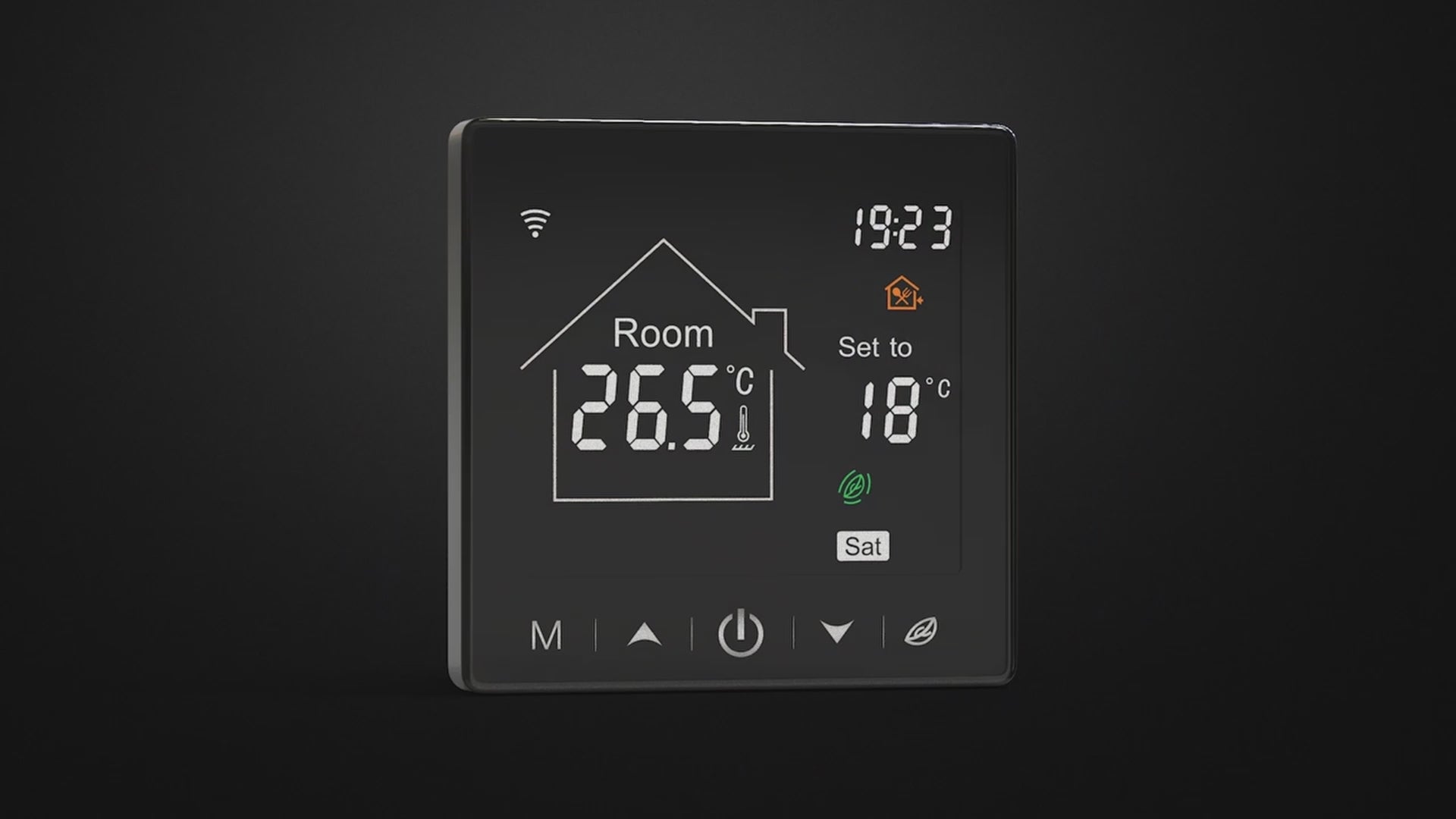 Thermostat chauffage au sol Wi-Fi – programmable, haute précision & contrôle vocal
